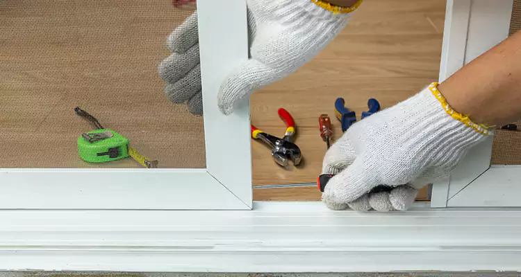 Sliding Glass Door Off Rails Repair in Jacksonville, FL