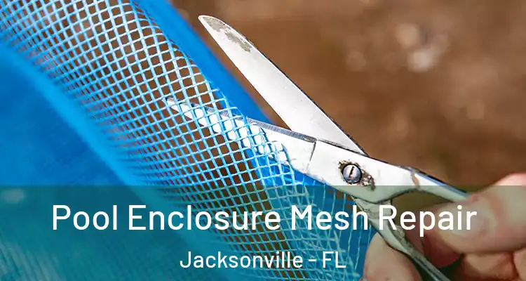  Pool Enclosure Mesh Repair Jacksonville - FL